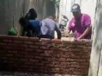 Akses Jalan Warga di Gang Cipedes Hegar, Bandung, Ditutup Tembok Setinggi 3 Meter