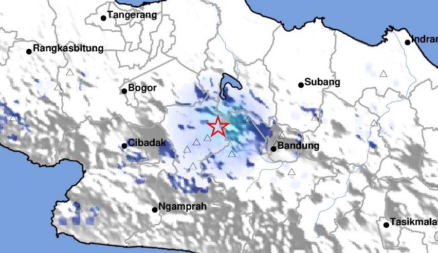 Dalam 24 Jam, Jawa Barat Diguncang Gempa di Tiga Titik Berbeda