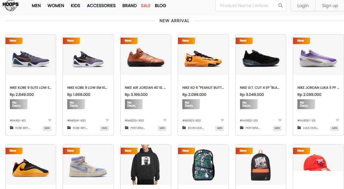 Hoops Indonesia jadi Tempat Terbaik Beli Sepatu Brand Global Ori