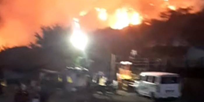 Dugaan Penyebab Kebakaran di Lereng Gunung Paseban Kutawaringin Bandung