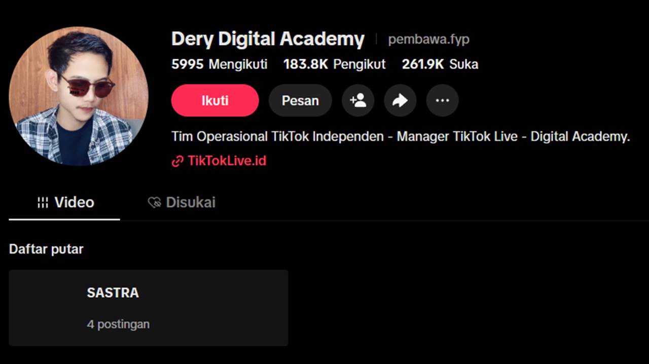 Jembatani Brand dan Kreator, Platform UGC Dery Digital Academy Perluas Peluang Kolaborasi di Industri Konten Digital Jembatani Brand dan Kreator, Platform UGC Dery Digital Academy Perluas Peluang Kolaborasi di Industri Konten Digital
