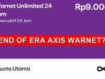 HARGA PAKET AXIS WARNET KEMBALI NAIK